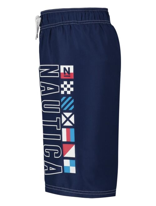 Big Boys Nautical Swim Trunk