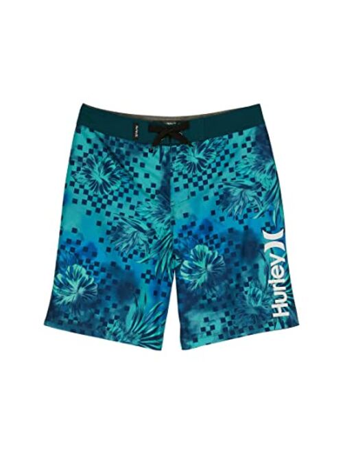 Hurley Kids Floral Checkered Boardshorts (Big Kids)