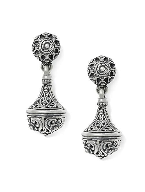 Konstantino Women's Carved Sterling Silver Incense Burner Drop Earrings