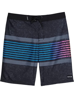 Kids Printed Stripe Boardshorts (Big Kids)