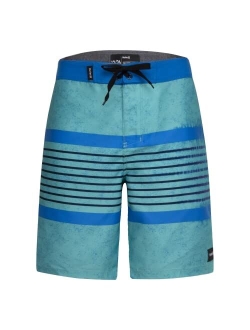 Kids Printed Stripe Boardshorts (Big Kids)