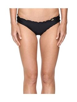 Women's Cosita Buena Wavy Full Ruched-Back Bikini Bottom