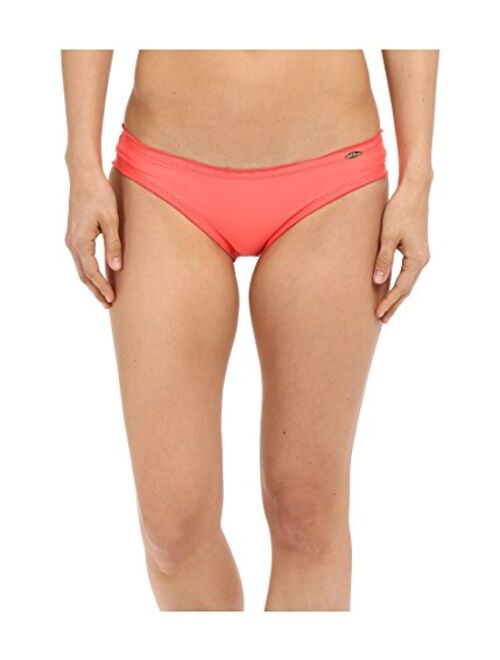 Luli Fama Women's Cosita Buena Wavy Full Ruched-Back Bikini Bottom