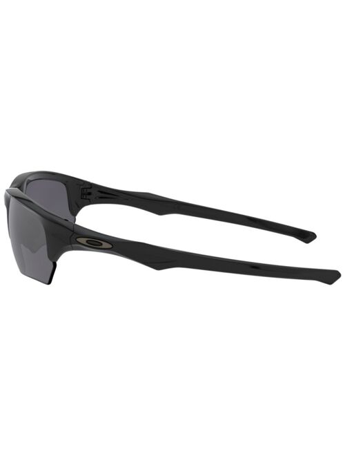 Oakley Unisex Rectangle Sunglasses, OO9363 64 Flak Beta