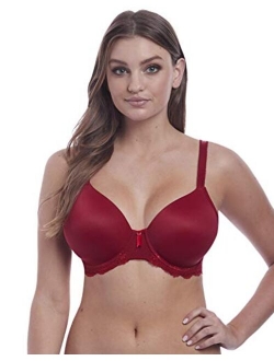 Women's Expression Underwire Demi Plunge Molded T-Shirt Bra