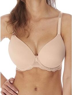 Women's Expression Underwire Demi Plunge Molded T-Shirt Bra