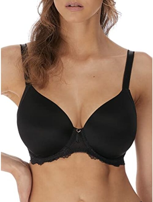 Freya Women's Expression Underwire Demi Plunge Molded T-Shirt Bra