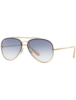 Unisex Sunglasses, RB3584N 58 BLAZE AVIATOR