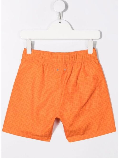 Givenchy Kids 4G-motif swim shorts