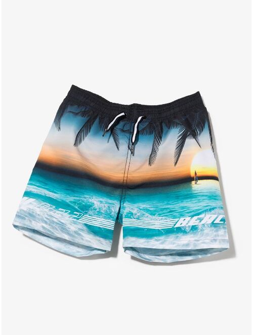 Molo sunset-print swimming shorts