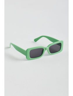 Apollo Chunky Rectangle Sunglasses