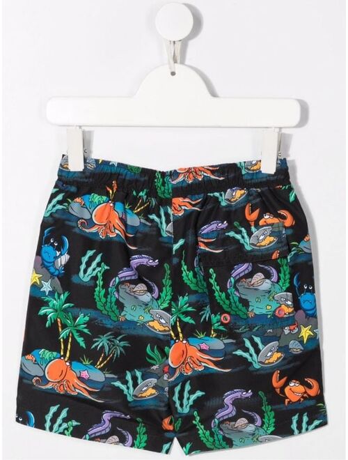 Stella McCartney Kids Sea Bottom swimshorts