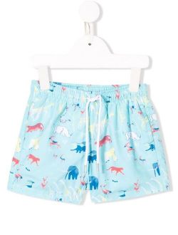 Knot Jungle swim shorts