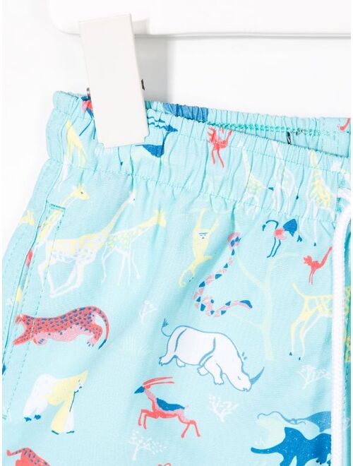 Knot Jungle swim shorts