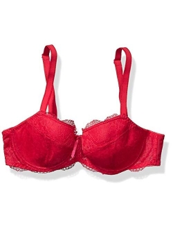 Women's Fancies Underwire Padded Half Cup Bra