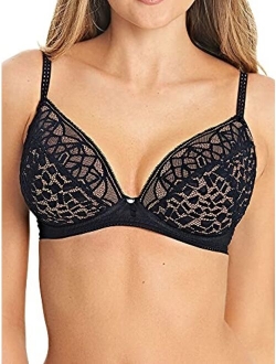 Women's Soiree Lace Padded Plunge Bra