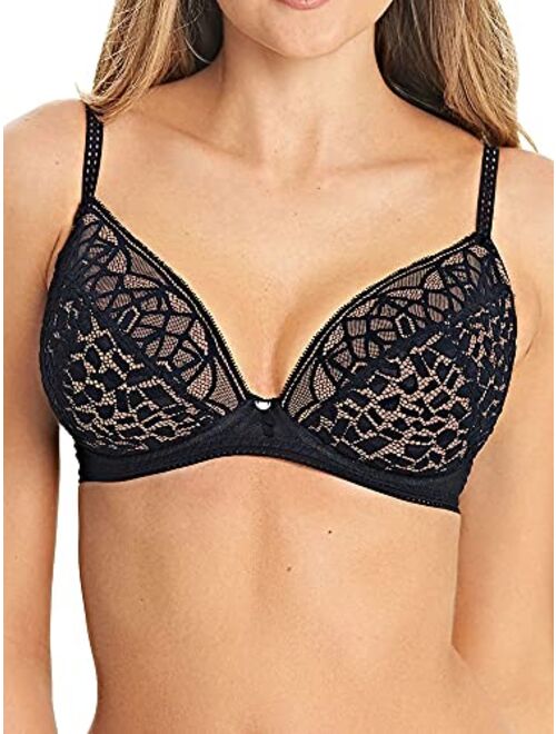 Freya Women's Soiree Lace Padded Plunge Bra