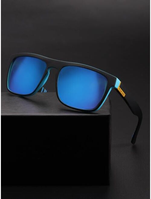 Shein Men Tinted Lens Fashion Glasses