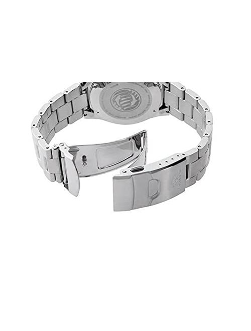 Orient Mens Analogue Automatic Watch with Stainless Steel Strap RA-AA0001B19B, Silver, Bracelet