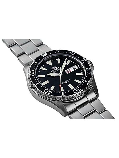 Orient Mens Analogue Automatic Watch with Stainless Steel Strap RA-AA0001B19B, Silver, Bracelet