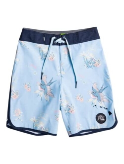 Kids Surfsilk Acid Wash 15" Boardshorts (Big Kids)