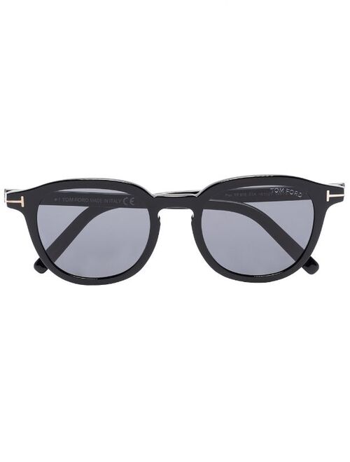 TOM FORD Eyewear tinted pilot-frame sunglasses