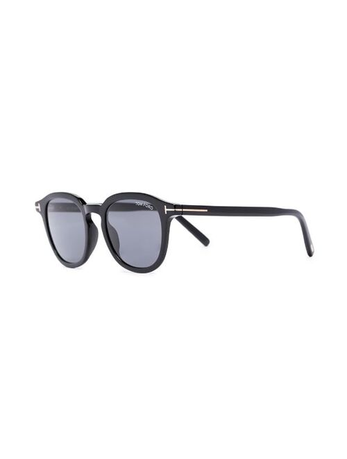 TOM FORD Eyewear tinted pilot-frame sunglasses