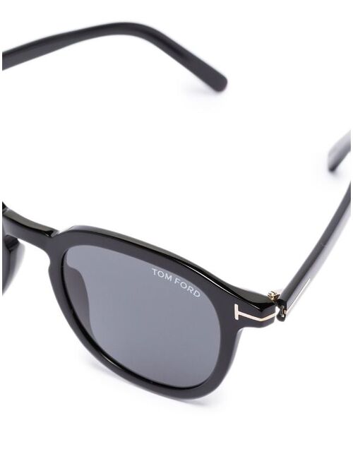 TOM FORD Eyewear tinted pilot-frame sunglasses