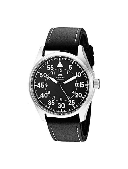 Men's 'RA-AC0H' Pilot Style Japanese Automatic / Hand-Winding Sports Watch