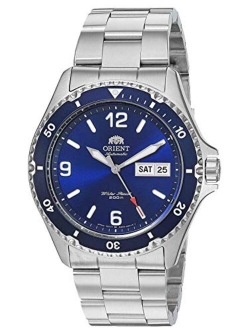 Men's 'Mako II' Japanese Automatic / Hand-Winding Stainless Steel 200 Meter Diving Watch