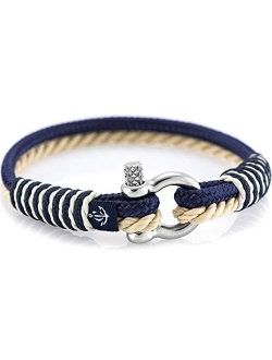 Constantin Nautics Sail With Us SLIM Handmade Unisex Nautical Bracelet by Constantin Nautics Made from Sailing Rope - Gift Idea for Men & Women