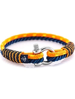 Constantin Nautics Sail With Us SLIM Handmade Unisex Nautical Bracelet by Constantin Nautics Made from Sailing Rope - Gift Idea for Men & Women