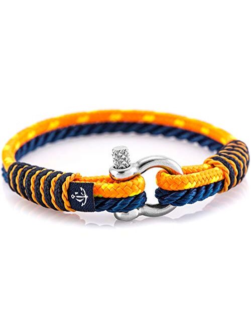 Constantin Nautics Sail With Us SLIM Handmade Unisex Nautical Bracelet by Constantin Nautics Made from Sailing Rope - Gift Idea for Men & Women