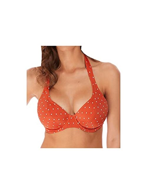 Freya Women's Standard Jewel Cove Underwire Halter Bikini Top