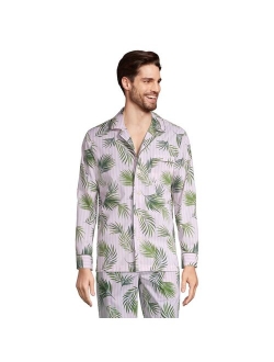 Big & Tall Lands' End Broadcloth Pajama Sleep Shirt