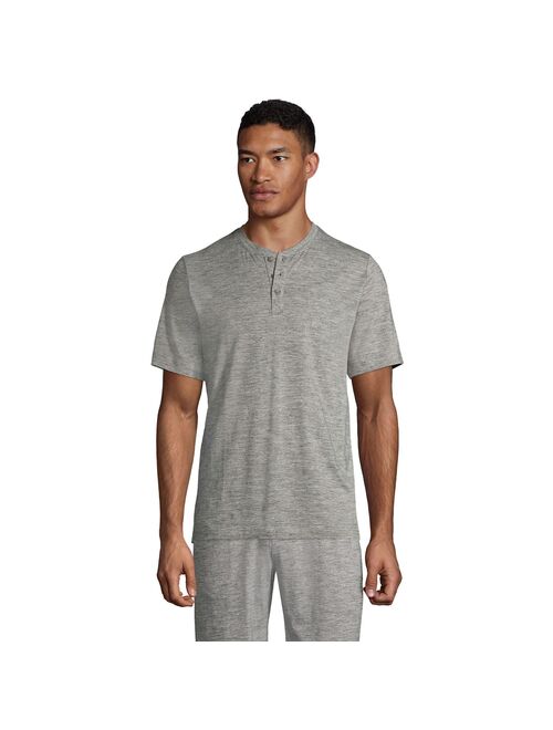 Men's Lands' End Traditional-Fit Comfort-Knit Henley Tee