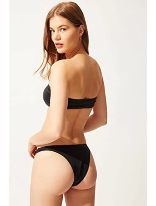 Solid & Striped Women's Bikini Bottom | The Annabelle Bottom | Black |