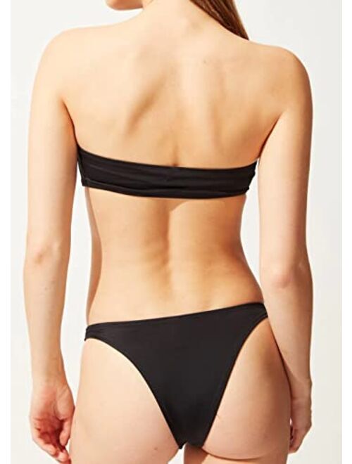 Solid & Striped Women's Bikini Bottom | The Annabelle Bottom | Black |