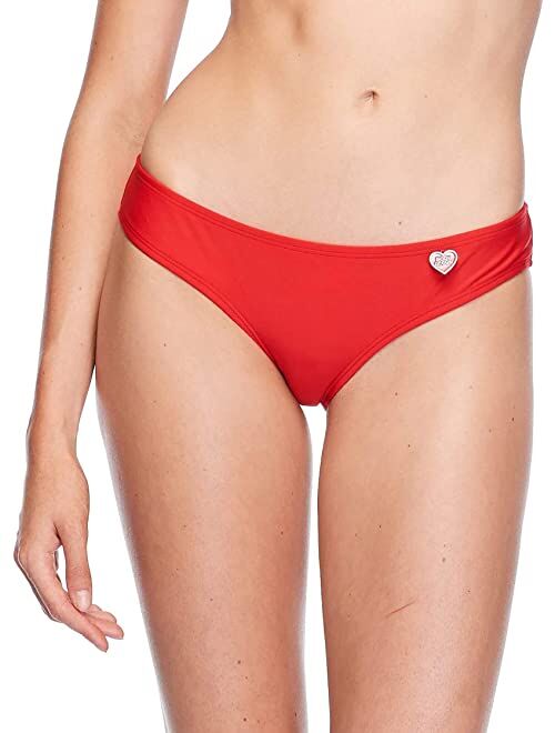 Body Glove Women's Standard Smoothies Eclipse Solid Surf Rider Bikini Bottom Swimsuit