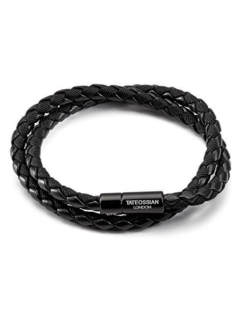 Tateossian Men's Chelsea Eco-Leather Bracelet