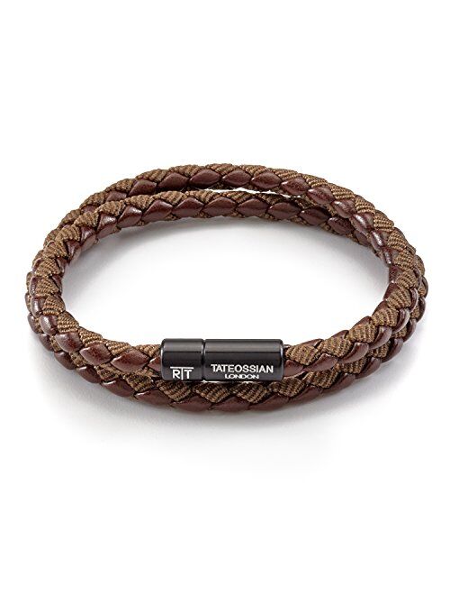 Tateossian Men's Chelsea Eco-Leather Bracelet