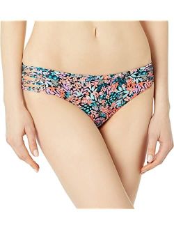 Women's Ruby Low Rise Multi Strap Bikini Bottom Swimsuit