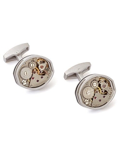 Mechanical Skeleton Tonneau Limited Edition Cufflinks