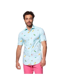 Beach Button-Down Shirt