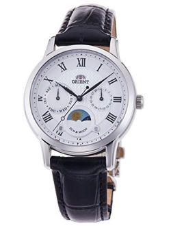 Classical Sun & Moon Quartz Wristwatch RN-KA0003S Women's