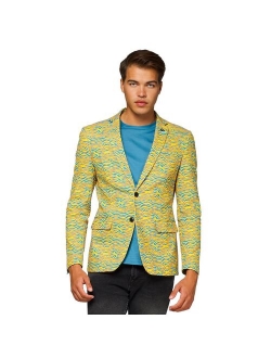 Modern-Fit Novelty Summer Blazer