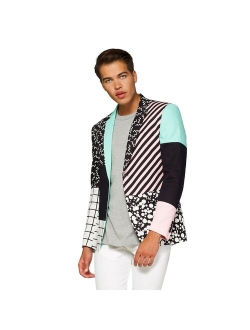 Modern-Fit Novelty Summer Blazer