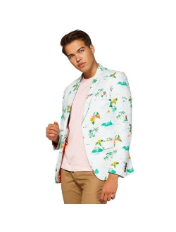 Modern-Fit Novelty Summer Blazer