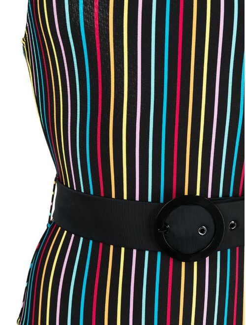 Solid & Striped The Nina stripe-print swimsuit