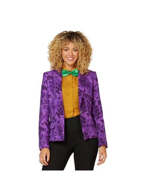 Women's OppoSuits Batman Joker Halloween Blazer